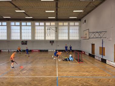 Florbalová jízda našich žáků