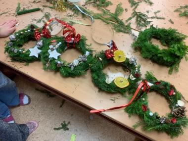 Vytváření věnců 