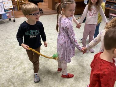 Pomlázka ve školce