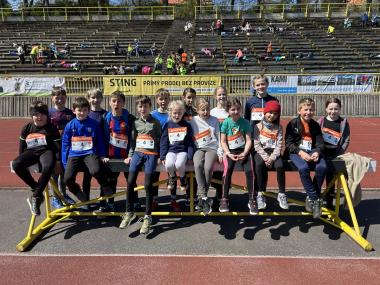 Štafetové závody žáků 1. stupně