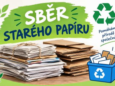 Sběr starého papíru 2026