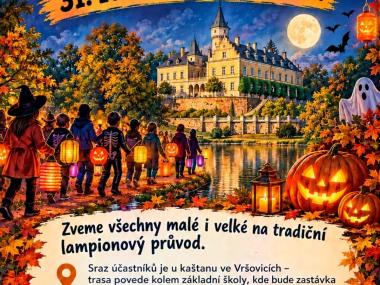 Lampionový průvod a strašidelné dýně 2026
